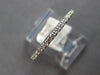 .26CT DIAMOND 14KT WHITE GOLD CLASSIC 2MM SEMI ETERNITY WEDDING ANNIVERSARY RING