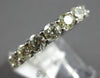 2.75CT DIAMOND 14KT WHITE GOLD 3D SHARED PRONG ETERNITY WEDDING ANNIVERSARY RING