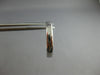 ESTATE .84CT DIAMOND 14KT WHITE GOLD CLASSIC ROUND OVAL HUGGIE HANGING EARRINGS