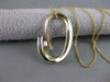 ESTATE DIAMOND 14K YELLOW GOLD PURPLE RED GREEN ENAMEL OPEN SWIRL PENDANT #10723