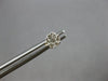 ESTATE SMALL .25CT DIAMOND 14K WHITE GOLD CLUSTER INVISIBLE FLOWER STUD EARRINGS