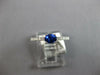 .61CT DIAMOND & AAA SAPPHIRE 18K WHITE GOLD 3D OVAL & ROUND FRIENDSHIP LOVE RING