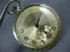ANTIQUE LARGE HAMPDEN 14KT WHITE GOLD FILLED ROUND FILIGREE POCKET WATCH #26634