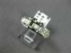 .92CT DIAMOND 14KT WHITE GOLD PRINCESS LUCIDA SEMI MOUNT ENGAGEMENT RING #23799