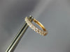 ESTATE .58CT DIAMOND 14KT ROSE GOLD 3D 2MM CLASSIC OVAL HUGGIE HANGING EARRINGS