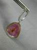 7.46CT DIAMOND & AAA TOURMALINE 14KT WHITE GOLD TEAR DROP HALO HANGING EARRINGS