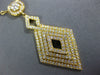 ESTATE LARGE .69CT DIAMOND 18KT YELLOW GOLD MULTI ROW SQUARE INFINITY NECKLACE