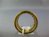 LARGE .24CT DIAMOND 18KT YELLOW GOLD 3D SEMI ETERNITY STRIATED ANNIVERSARY RING