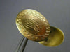 ANTIQUE 14KT YELLOW GOLD 3D CLASSIC HANDCRAFTED FILIGREE DOUBLE SIDED CUFF LINK