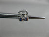 ESTATE .57CT DIAMOND 18KT WHITE GOLD 3D SQUARE FILIGREE HALO EARRING JACKETS 5mm