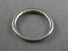 ESTATE .60CT ROUND DIAMOND 14K WHITE GOLD 3/4TH ETERNITY ANNIVERSARY RING #23684