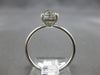 1.0CT SALT & PEPPER DIAMOND 18K WHITE GOLD SOLITAIRE PEAR SHAPE ENGAGEMENT RING
