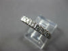 ANTIQUE .42CT DIAMOND 14KT WHITE GOLD 7 STONE FILIGREE WEDDING ANNIVERSARY RING