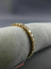 ESTATE .65CT DIAMOND 14K ROSE GOLD SIZABLE ETERNITY WEDDING ANNIVERSARY RING 2mm