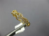 .38CT DIAMOND 18KT YELLOW GOLD 3D INFINITY ETOILE SEMI ETERNITY ANNIVERSARY RING
