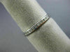 ESTATE .20CT DIAMOND 14KT WHITE GOLD CLASSIC 2mm ANNIVERSARY / WEDDING RING 1633