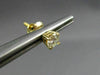 ESTATE .87CT ROUND DIAMOND 14KT YELLOW GOLD 4 PRONG SOLITAIRE STUD EARRINGS