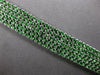 EXTRA LARGE 15.57CT AAA TSAVORITE 18KT WHITE GOLD 3D MULTI ROW TENNIS BRACELET