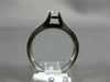 1.65CT PRINCESS & EMERALD CUT DIAMOND 14KT WHITE GOLD SOLITAIRE ENGAGEMENT RING