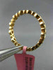ESTATE .45CT ROUND DIAMOND 18KT ROSE GOLD 3D FILIGREE MILGRAIN ETERNITY RING 2mm