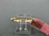 ESTATE .65CT DIAMOND 14K ROSE GOLD SIZABLE ETERNITY WEDDING ANNIVERSARY RING 2mm