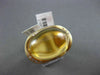 ESTATE LARGE 19.92CT DIAMOND & AAA CITRINE 14KT YELLOW GOLD 3D TIGER DESIGN RING