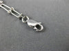 ESTATE .20CT DIAMOND 14K WHITE GOLD DOUBLE LINK FLOWER FLORAL BRACELET#19801