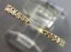 ESTATE .29CT DIAMOND 18KT YELLOW GOLD CLASSIC ROUND GRADUATING TENSION FUN RING