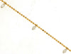 ESTATE 0.20CT DIAMOND BY THE YARD 14KT YELLOW GOLD 3D CLASSIC FUN BRACELET