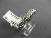 ESTATE .75CT DIAMOND PLATINUM CLASSIC 7 STONE FILIGREE ANNIVERSARY RING #15207