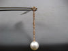 .47CT DIAMOND & AAA PINK SOUTH SEA PEARL 18K ROSE GOLD HEART SHAPE LOVE EARRINGS