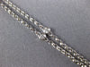 1.87CT WHITE & FANCY YELLOW DIAMOND 18KT WHITE & ROSE GOLD 3D TEAR DROP NECKLACE
