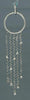 .24CT DIAMOND 14KT WHITE GOLD CIRCLE OF LIFE MULTI STRAND BY THE YARD PENDANT