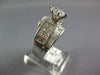 LARGE 2.0CT DIAMOND 14KT WHITE GOLD MARQUISE PRINCESS & BAGUETTE ENGAGEMENT RING