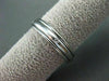 ESTATE .12CT DIAMOND 14KT WHITE GOLD FLOATING ETOILE ANNIVERSARY RING 4mm #10839