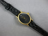ESTATE CLASSIC .04CT 18KT YELLOW GOLD TISSOT QUARTZ OVAL WOMEN'S WATCH #28034
