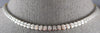 ESTATE 2.0CT DIAMOND 18K 2 TONE GOLD 3D CLASSIC SEMI BEZEL RIVIERA LOVE NECKLACE