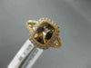 WIDE 1.51CT DIAMOND & AAA MORGANITE 14KT ROSE GOLD HALO FILIGREE ENGAGEMENT RING