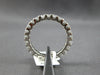 1.13CT DIAMOND 14KT WHITE GOLD ROUND 3D SHARED PRONG ETERNITY ANNIVERSARY RING