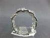 WIDE .76CT DIAMOND 18KT WHITE GOLD MULTI ROW LOVE KNOT ETOILE ANNIVERSARY RING