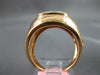 ESTATE WIDE .20CT DIAMOND 14K WHITE & ROSE GOLD ETOILE FLOWER MATTE & SHINY RING