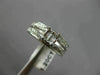ESTATE LARGE .48CT DIAMOND 14K WHITE GOLD ROUND SEMI MOUNT ENGAGEMENT RING 11734