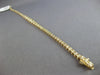 ESTATE 2.81CT DIAMOND 14KT YELLOW GOLD CLASSIC ROUND GRADUATING TENNIS BRACELET