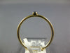 ESTATE .20CT AAA MULTI COLOR SAPPHIRE 14KT YELLOW GOLD 3D RAINBOW FUN BAR RING