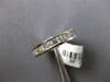 ESTATE 1.85CT DIAMOND 14KT WHITE GOLD ROUND & BAGUETTE CHANNEL ANNIVERSARY RING