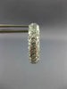 ANTIQUE WIDE .97CT DIAMOND 14KT WHITE & YELLOW GOLD ETOILE HUGGIE EARRINGS #1064