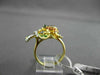 ANTIQUE 1.04CT MULTI DIAMONDS & AAA GEMSTONES 18K YELLOW GOLD FLOATING FROG RING