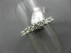 ESTATE 3.55CT DIAMOND 14KT WHITE GOLD 3D ETERNITY WEDDING ANNIVERSARY RING #2705