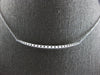 ESTATE LARGE .66CT DIAMOND 18K WHITE GOLD MULTI SWIRL TEAR DROP FLOATING PENDANT