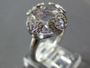 LARGE 7.89CT DIAMOND & AAA AMETHYST 14KT WHITE GOLD 3D MULTI HEART LOVE FUN RING